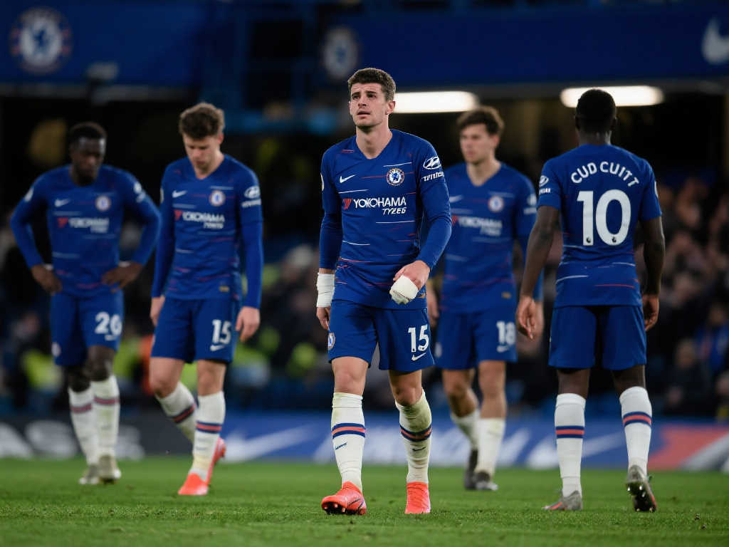 切尔西英超39战仅获39分,与垫底队并列,非升降级区内最差表现 切尔西英超39战仅获39分,与垫底队并列,非升降级区内最差表现